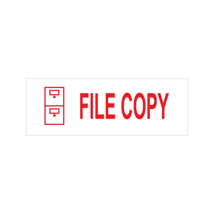 File Copy Stock Stamp 4911/185 38x14mm